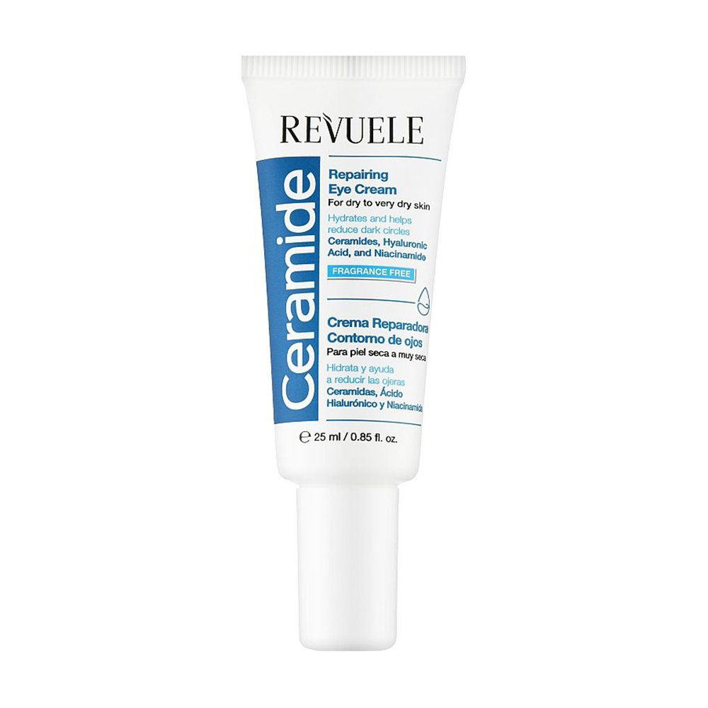 Відновлювальний крем для шкіри навколо очей Revuele Ceramide Repairing Eye Cream з керамідами, 25 мл